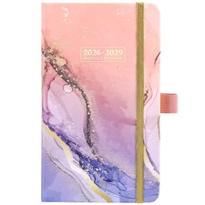 2026-2029 Pocket Planner/Calendar, 3 Year Monthly Planner 2026-2029