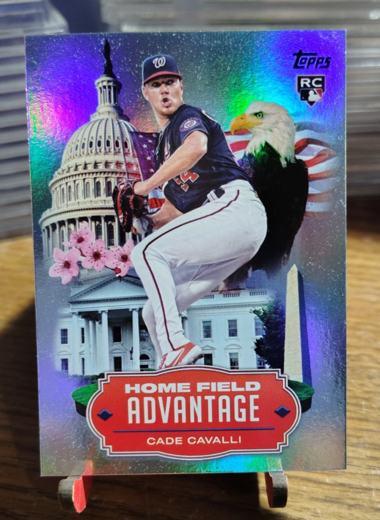 2023 Topps Update Series - Home Field Advantage Cade Cavalli #HA-30 (RC)