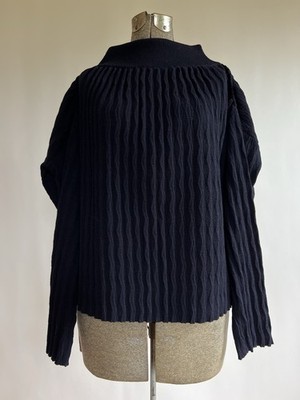Romeo Gigli Pleated Sweater