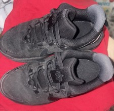 Nike Black Mesh Unisex Kids Athletic Sneakers Lace Up
