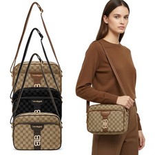 Borsa a spalla donna LAURA BIAGIOTTI  mod. DELRAY 5 pelle PU tracolla fashion