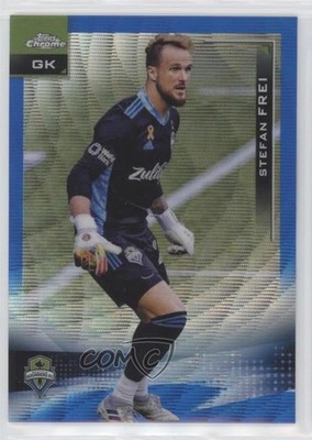 2021 Topps Chrome MLS Blue Wave Refractor 75/199 Stefan Frei #85 03rx