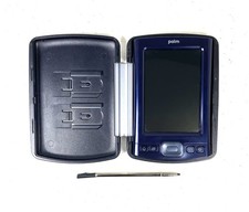 UNTESTED Palm TX Handheld Bluetooth PDA w/ Stylus  Case Navy Blue