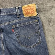 Vintage Levis 517 Jeans Mens 36x30 Blue Denim Bootcut Cowboy Western Workwear