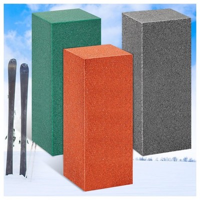4 Pack Gummy Rubber Edge Tuning Rubber Abrasive Stone Snowboard Tuning Equipment