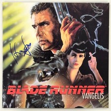 Harrison Ford signed Blade Runner Soundtrack Cover autograph ~ Beckett BAS