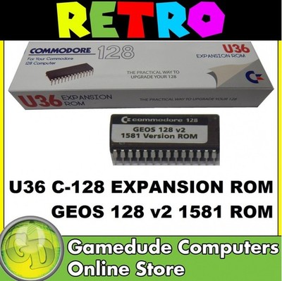 Commodore C128 U36 ROM -GEOS 128 (1581) Requires original GEOS- [F03]