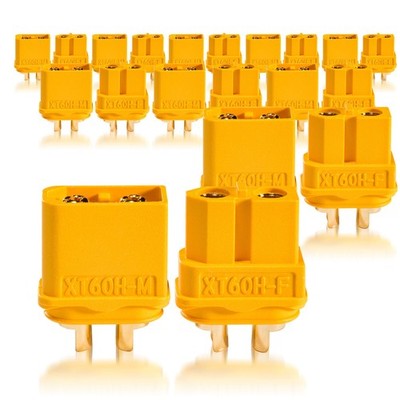 High current XT60 H plug socket gold contact plug 10 pairs partCore 100241