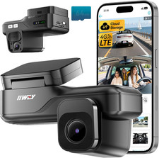 Dash Cam LTE 4G Live FHD Autokamera Vorne Und...