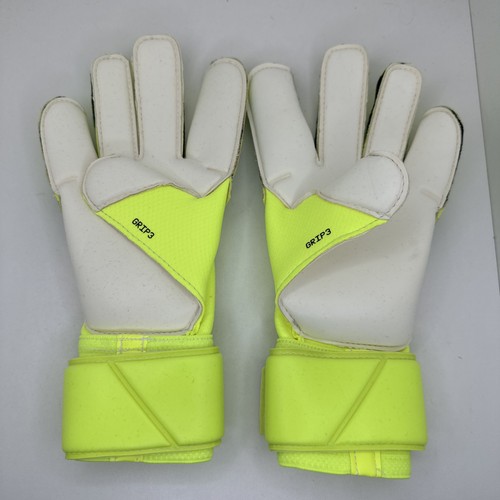 Nike Goalkeeper Gloves Grip Match Volt HQ0256-702 Mens Size 8 - Picture 2 of 5