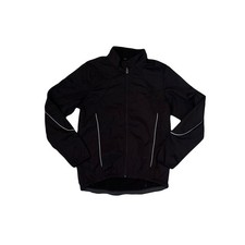 Crane Sports Black Full Zip Cycling Jacket Size 42 Reflective