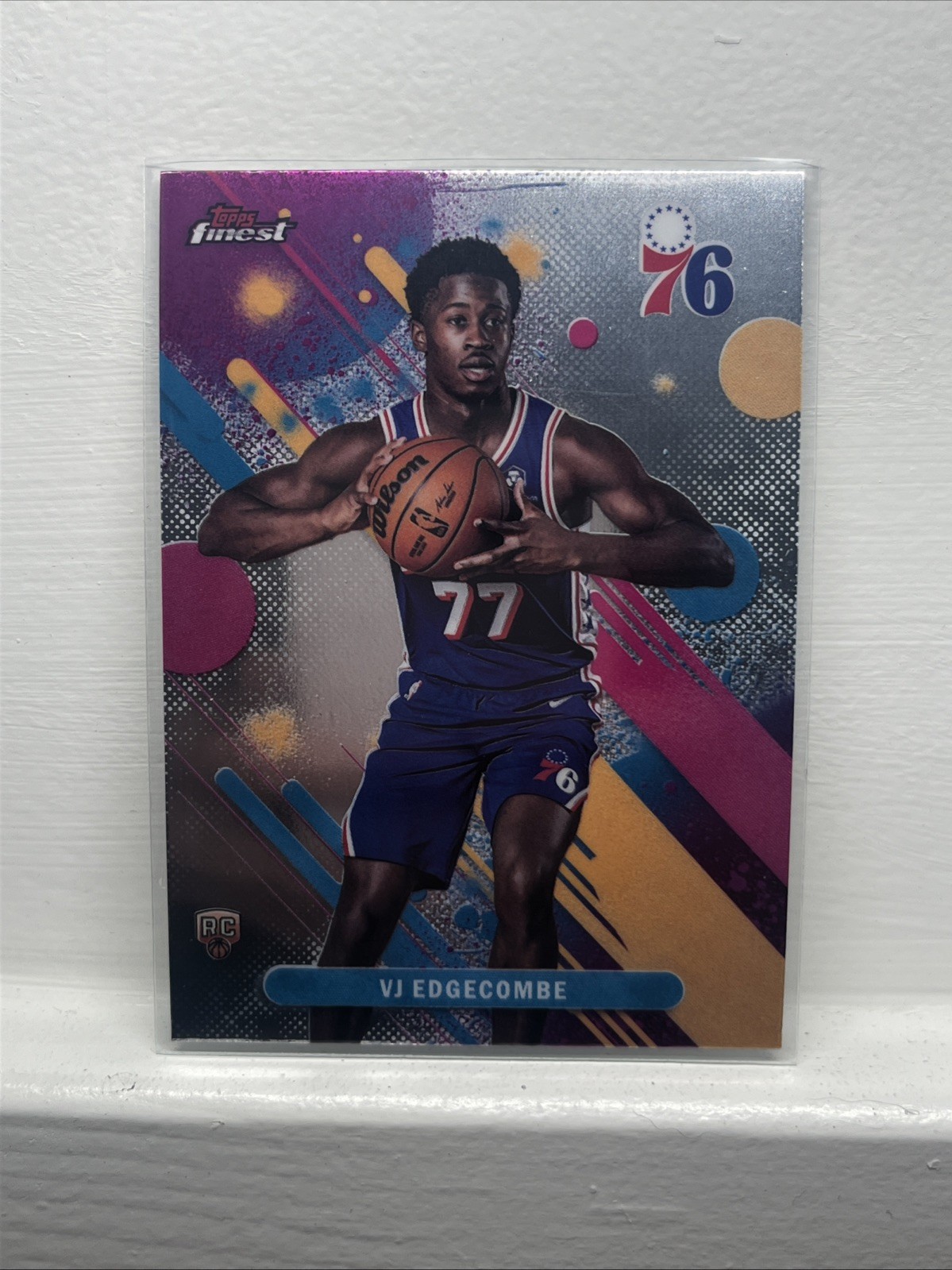2025-26 Topps Finest - Common VJ Edgecombe #3 (RC)