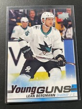 2019-20	Upper Deck	Young Guns	Lean Bergmann		245	San Jose Sharks
