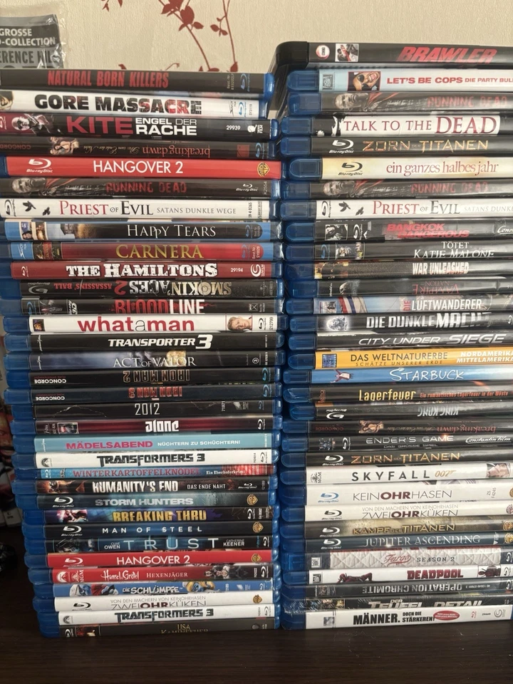 Bluray Sammlung 130 Stück Von Gut Bis NEU OVP  Einige FSK 18 Filme Dabei - Bild 2 von 4