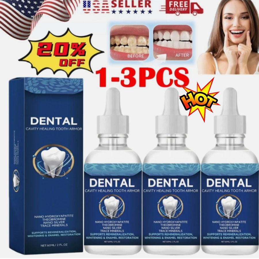 3PACK 60ml Tooth care solution Dentite Cavity Healing Tooth Armor NEW HOT ~US