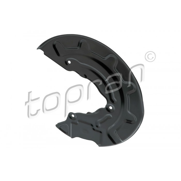 Flasque de protection frein avant gauche anti-corrosion pour Audi A3 et Golf