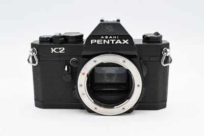 Pentax K2 35mm SLR Film Camera Body, Black (Made In Japan)