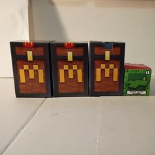 2025 McDonald  s Minecraft Movie Happy Meal Toy lot of 4