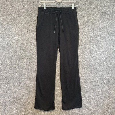 Hollister Pants Womens XS Black Stretch Waist Sweatpants Flare