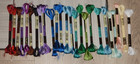 DMC Light Effects Metallic Embroidery floss thread Assorted LOT OF 25