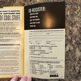 Ecco The Dolphin (CIB W/Registration Card) - Sega CD, Works, Fast Shipping!