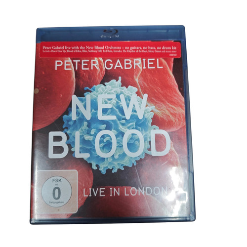 Blu-ray Peter Gabriel New Blood Live in London ein Konzert aus dem Jahr 2011 a prezzo ebay