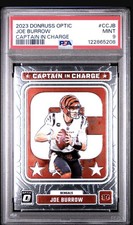2023 Panini Donruss Optic - Captain in Charge Joe Burrow #CC-JB PSA 9
