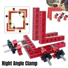 Aluminum Alloy Metal Corner Clamps For Woodworking Positioning 90 Degree 140mm