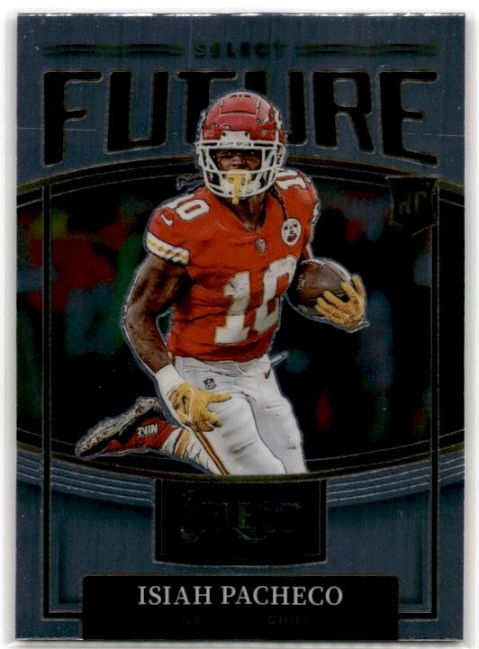 2022 Panini Select #SF-14 Isiah Pacheco Select Future Kansas City Chiefs