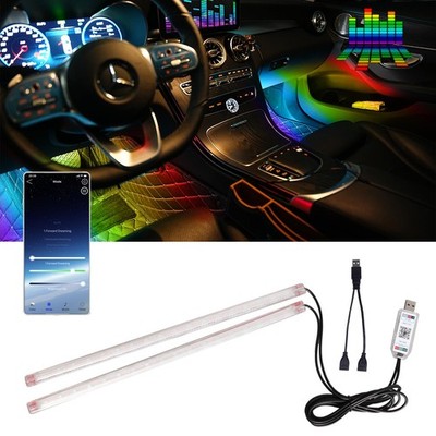 Upgrade Smart USB Dream Color Interior Car LED 36LED,2strips, RGB Dreamcolor 