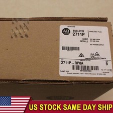 Allen-Bradley 2711P-RP8A HMI PanelView Pl 6 Logic Module  Sealed US Free Tax