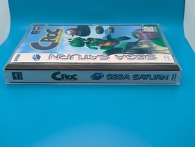 Croc: Legend of the Gobbos (Sega Saturn 1998) Complete W/ Manual CIB