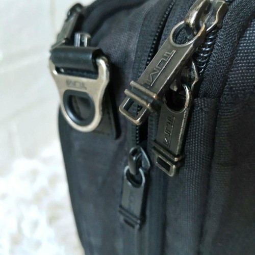 TUMI ALPHABRAVO Grayson 3Way Business Backpack Leather Used - Picture 7 of 11