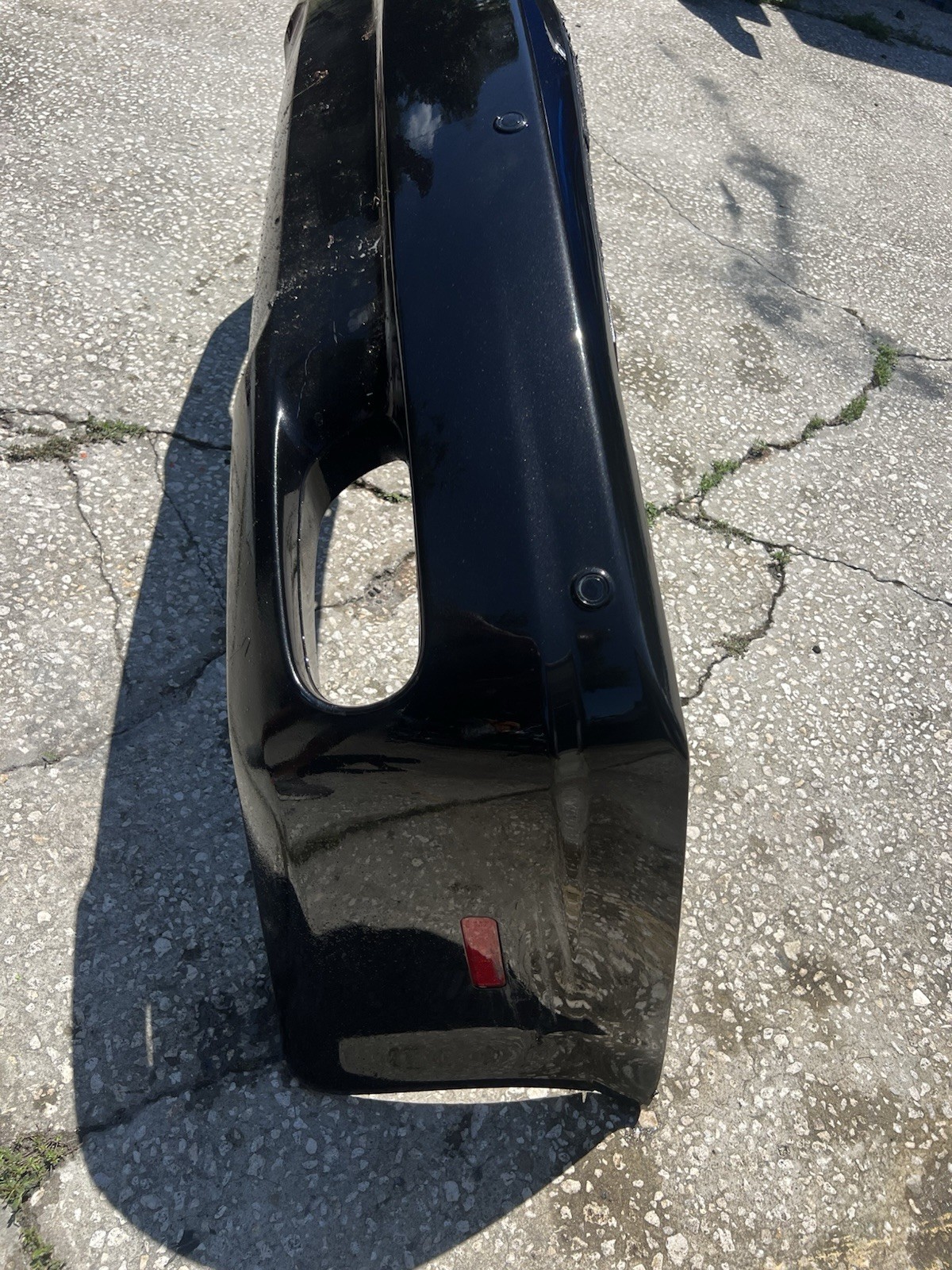 03-08 Maserati Quattroporte Rear Bumper Cover W/ Parking Sensor OEM DE2209151