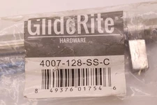 GlideRite Bar Pull Cabinet Hardware Handle Solid Steel 5-In CC 4007-128-SS