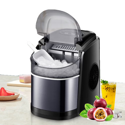 Portable Countertop Ice Maker - Free Village Z5812H - Black