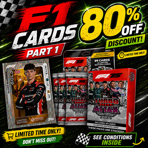 2025 Topps Turbo Attax F1 – Part 1 #001/249 Pick Your Card
