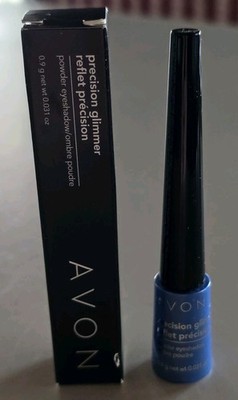Classic Fit Allure avon precision glimmer reflect powder eyeshadow Sky Blue NOS