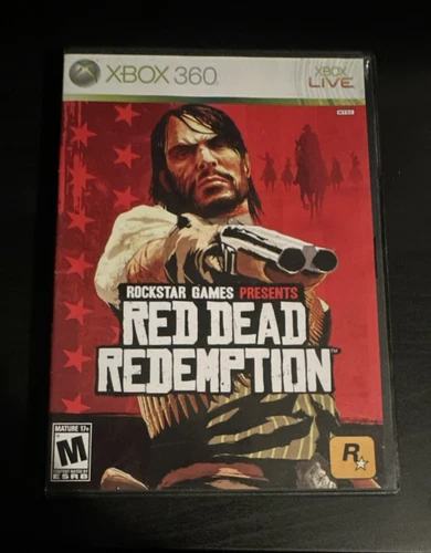 Red Dead Redemption Xbox 360 Rockstar Games Complete w/ Case, Manual & Game Disc