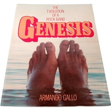 Genesis The Evolution Of A Rock Band By Armando Gallo 1978 Book