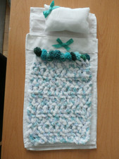 Zestaw pościeli dla lalek dla małej lalki lub siostry Barbie