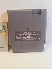 Super Mario Bros. / Duck Hunt / World Class Track Meet NES Cartridge & Manual