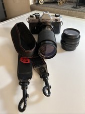 Fujifilm Fujica STX-1N 35mm Camera w/ 50mm 1.9 Lens  Telephoto Untested atqs