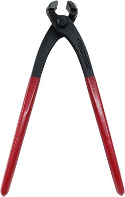 9 Inch Ear Clamp Pliers, Carbon Steel Crimper Tool,Hose Clamp Crimping Tool Nail