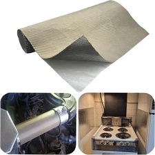 Titanium Adhesive Heat Shield Blanket 24'' X 40'' - Ultimate Heat Protection