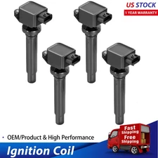 4 Ignition Coils Replacement for 2007 2008 2009 Suzuki SX4 L4 2.0L UF562 UF-562