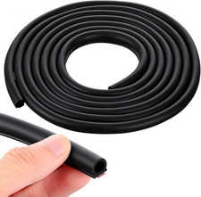 10 Ft Rubber Weather Stripping Door Seal D Shaped Rubber Seal Strip Self Adhesiv