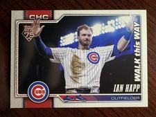2026 Topps Series 1 Celebrations Ian Happ Walk This Way #196 SSP Chicago Cubs SP