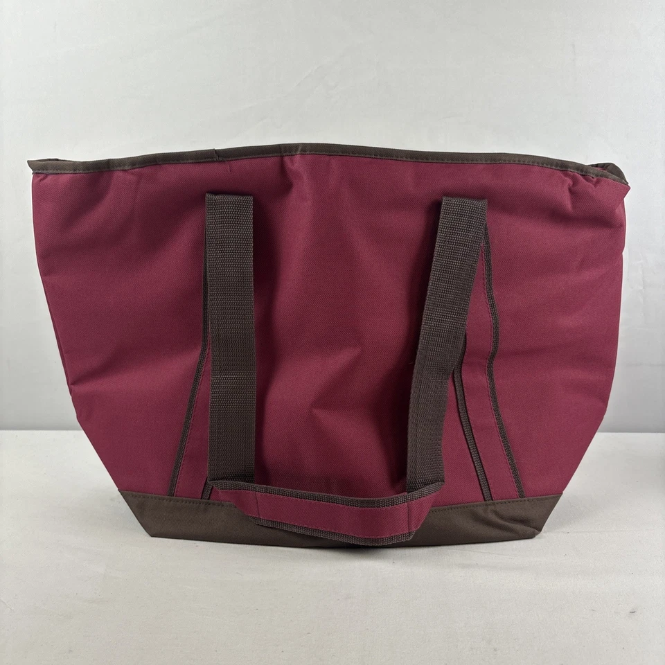 Lock And Lock Leak Proof Tote Bag With 6-Piece Container Set Wine NEW In Box - Image 2 of 4