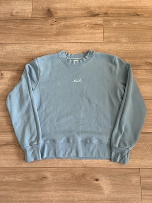 California Incline Malibu Baby Blue Crewneck Sweater Size S